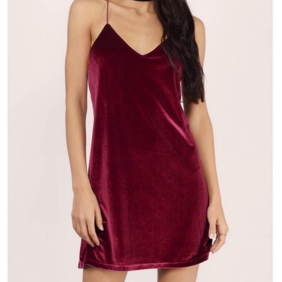 NWOT Tobi Velvet Underground Shift Dress - Picture 2 of 7